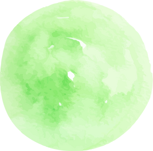 Green Watercolor Circle